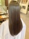 ヘアーテフテフ(HAIR tehu tehu)の写真/【髪質改善&クセ解消】毛先まで自然にまとまる柔らかツヤ髪ストレート★手触り滑らかな質感へ