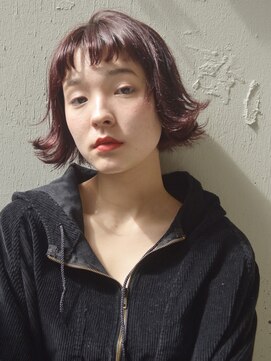 スタジオ ノル(studio noll) 【studio noll佐田】切りっぱなし外ハネショート