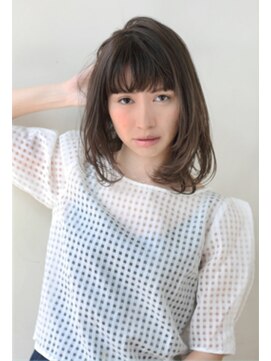 モッズ ヘア 新宿サウス店(mod's hair) 顔周りを包み込むやわらかフォルム