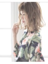 波ウェーブハニーヘアエフォートレス