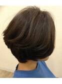大人ショートボブ