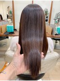 髪質改善縮毛矯正でツヤサラの髪に！