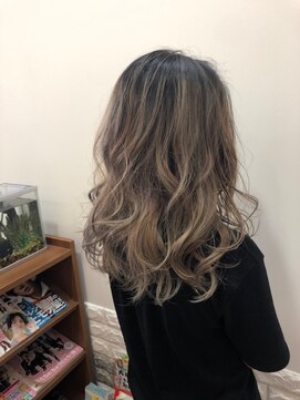 ハーフバックス 堀之内店 グラデーションバレイヤージュ