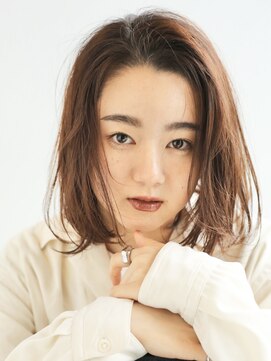 アンドレイ 表参道(andrey) 【ANDREY 宮村】ベージュカラー×小顔ボブ