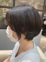 シー バイ ロンド 新宿(Sea by Lond)&nbsp;大人可愛いフォギーベージュショートボブ【杉野ちひろ】