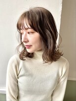 ハニーシブヤ(HONEY shibuya)&nbsp;大人かわいいフェミニンパーマ（徳永　りえこ）