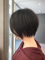パルフェ ヘアー バイ オーク 九大学研都市(parfait hair byOAK) 黒髪でも可愛いショートボブ