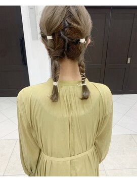 美容室 アイディー i-dee タイトアレンジ