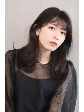 タグ(#tag) #くびれミディアムヘア