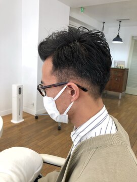 ヘッズ 本八幡店(HEADS) MEN'S HAIR  センターパート　サイドパート　韓国マッシュ