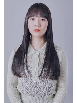 キングダム 元町店(KINGDOM) KINGDOM元町/ワイドバング/ぱっつん/ロング