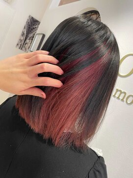 ラビスモア(Lovis moa) 魅力倍増カール/セミディ/シアーカラー/ダークアッシュ/姫カット