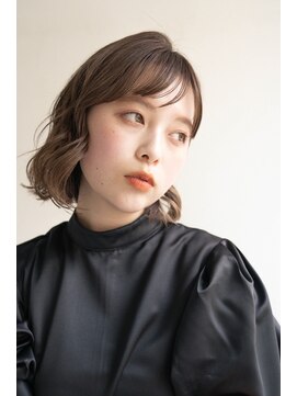 ジュール 新宿三丁目(Joule) ミディアムヘア/ショコラベージュ/ボブルフ/新宿