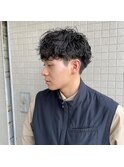 【イツモノトコロ】無造作感のあるミックスパーマ！