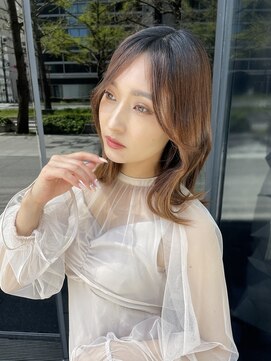 ロンド ストラーダ 心斎橋(Lond strada) 大人ガーリーロング×美髪【髪質改善/縮毛矯正】