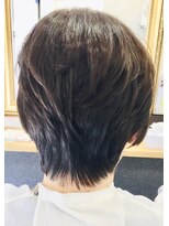 ヘアーカルチャー おゆみ野店(HAIR CULTURE) スタイリングショートひし形小顔立体感ショートボブ