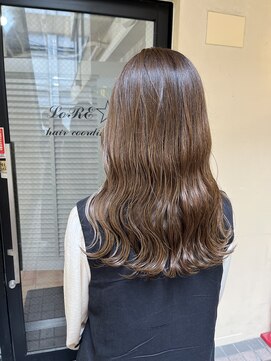 ロア ヘアーコーディネート 三条烏丸店(LoRE hair coordinate) LORE☆シフォンベージュ