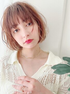 ネオリーブニコ 大井町店(Neolive Nico) 韓国風ボブ ニュアンスパーマ【ボブ ショートヘア くせ毛風】