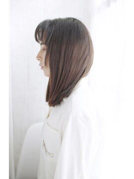 シュシュット(chouchoute) 髪質改善前髪インナーグレージュピンクベージュマチルダボブ/132