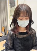 髪質改善*ミルクティー×インナーピンク*美髪【Zina S 札幌】