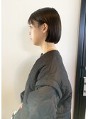 パツっとボブが可愛い