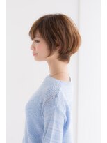 ラフ フロム ガーデン(Laf from GARDEN)&nbsp;【Laf　岡本聡美】マッシュショート////小顔ショート/ベージュ