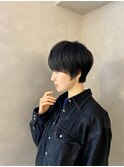 20代30代40代小顔ひし形デジタルパーマ前下がりショートボブ