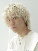 ホワイトブロンド ソフトツイストパーマ　by中川誠也【ANDY】