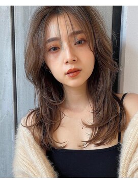 ベンジー 中目黒店(benji) 大人可愛いレイヤースタイル3