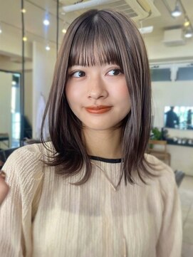 コート 表参道(Cote) Coteスタイル グレーベージュ/似合わせカット/アッシュカラー