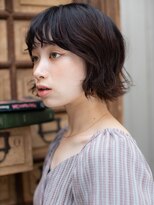 ロッソ ヘアアンドスパ 北千住店(Rosso Hair&SPA) ゆるハネショートボブ[北千住]