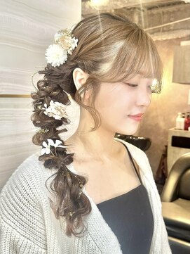 エルバイラビス 大宮(elu by lovis) 《ゆい》卒業式ヘア/編みおろしヘア/美髪/入学式ヘア/大宮