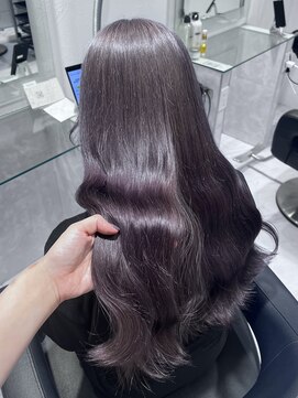 ノット 表参道青山(knot) 色落ち抜群!ラベンダーグレージュ