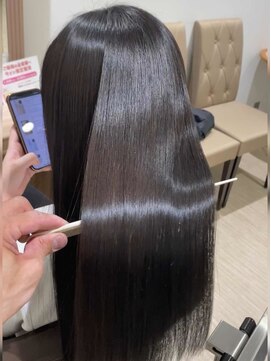 アッシュ ひばりが丘店(Ash) 自然で艶々な縮毛矯正　縮毛矯正/髪質改善/ひばりヶ丘