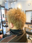 【IRIE HAIR赤坂】メンズカット×スパイキーショート×ブリーチ