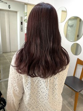 ハイフ(haif) 【haif】ピンクブラウン