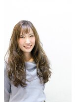 ヘアアンドメイク ビス イオンモール八幡東店(Bis!)&nbsp;【Bis!八幡東】ナチュラルカールロング1