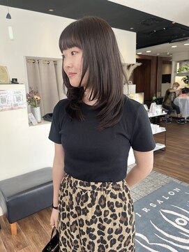 ビグディーサロン(BIGOUDI salon koshien) 柔らかさ+ふんわりレイヤー♪