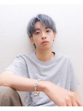 メノン(Menon) センターパートマッシュ スパイキーショート