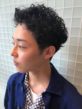 オックスクリエーション OX CREATION 桃山 メンズパーマ/メンズカット/ショート