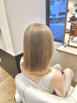 シュヴー 築地(CHEVEUX)&nbsp;外ハネ/ブロンド／ハイトーン