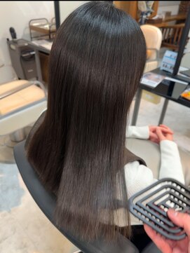 オルメント 天満 南森町(ORL'MENT) 20代30代40代髪質改善肩ラインミルクティベージュ透明感