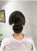 和装タイトシニヨン