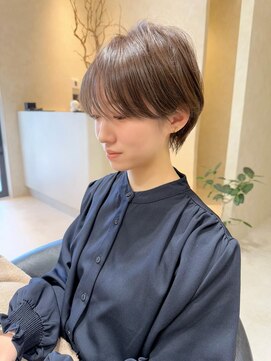 セラ(cella) ミルクティーベージュ/マッシュショート【岡村大介】