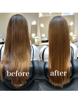 ツヤと髪 クリム(crim)&nbsp;髪質改善ヘアエステ　ロング　白髪染め　30代、40代、20代