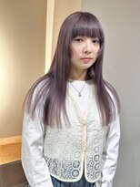 テトラ バイ ネオリーブ 横浜西口店(tetra by neolive)&nbsp;ウルフカット　ダブルカラー　ラベンダー　横浜