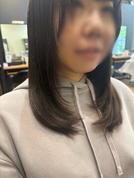 アルター(aL ter) 【顔まわりレイヤーカット】ホワイトグレージュ/中島/鎌取