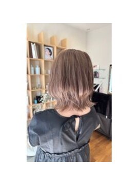 エッジ ヘア メイク(edge hair +make) カラー/ブリーチ/ダブルカラー/リタッチ/韓国/ハイライト/流山