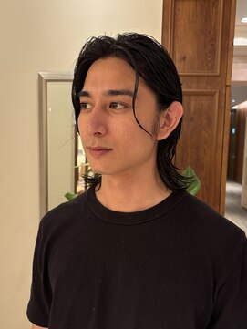 ビュートリアム265(BEAUTRIUM 265) メンズロング ミディアムパーマ ニュアンスヘア メンズヘア 銀座