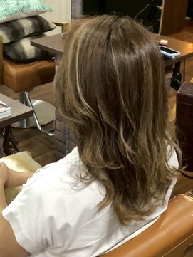 エミュー 大船店(emue) 大船オリーブベージュグレージュ髪質改善カラーブラウンカラー◆